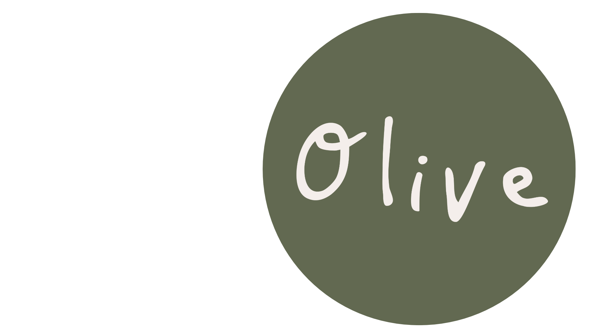 Olive Sample Menu